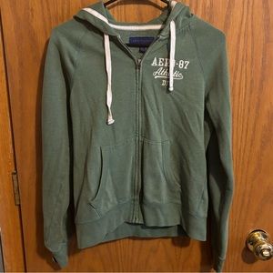 vintage green aeropostale hoodie